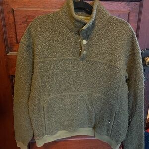 Outdoor Voices Forest Green Men's Crewneck Sweater